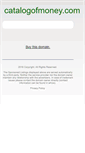 Mobile Screenshot of catalogofmoney.com